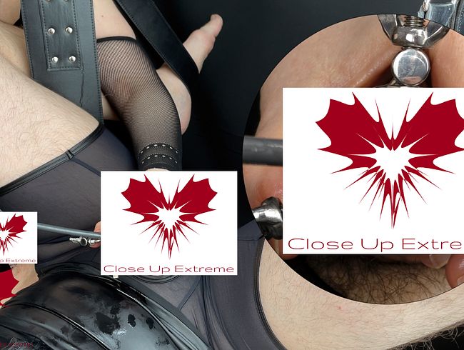 Download: closeupextreme - Dilatation der Loch expandierten Eichel und Spermablockade durch urethrales Einführen des Fingers