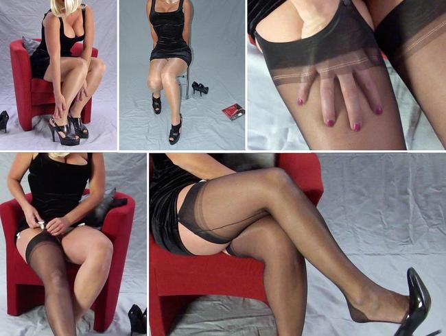 Download: danjela01 - Spiele mit meinen echten Nylons und HighHeels