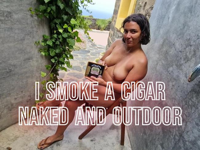 Download: denissetits - Nackt draußen bin ich im Garten und rauche eine Zigarre