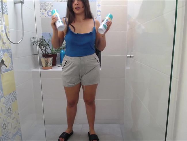 Download: denissetits - Sploshing: Ich bin mit Rasierschaum bedeckt!