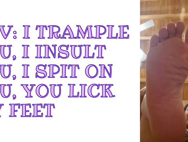 Download: denissetits - Ich trete dich mit Füßen, ich beleidige dich, ich bespucke dich, du leckst meine Füße
