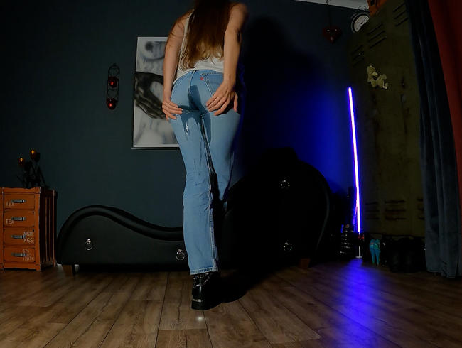 Download: freakart - Jeans Benetzung mit druck :)