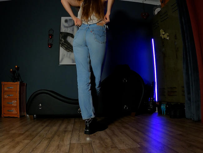 Download: freakart - Jeans Benetzung mit druck :)