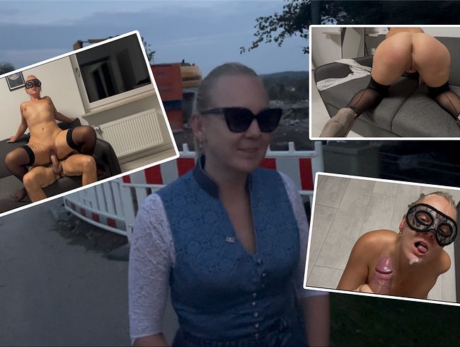 Download: germanmaskedlucie - || Oktoberfest-Aufriss. Dirndl-Schlampe nimmt fremden Lederhosen-Schwanz ||