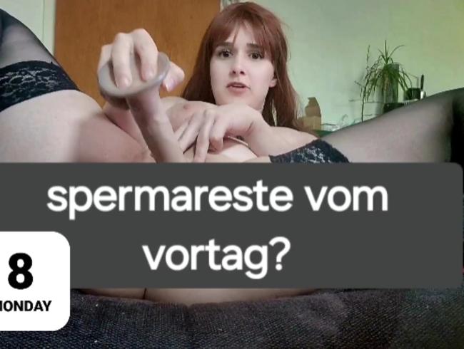 Download: jennasxy19 - Spermareste von Montag. Ich glaube ich Spinn´!! es läuft raus