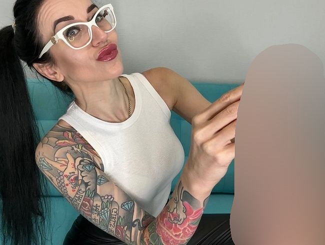 Download: juliadomaina - Französische Maniküre, lange Nägel, scharfe Krallen und freche Handjobs mit Spucke