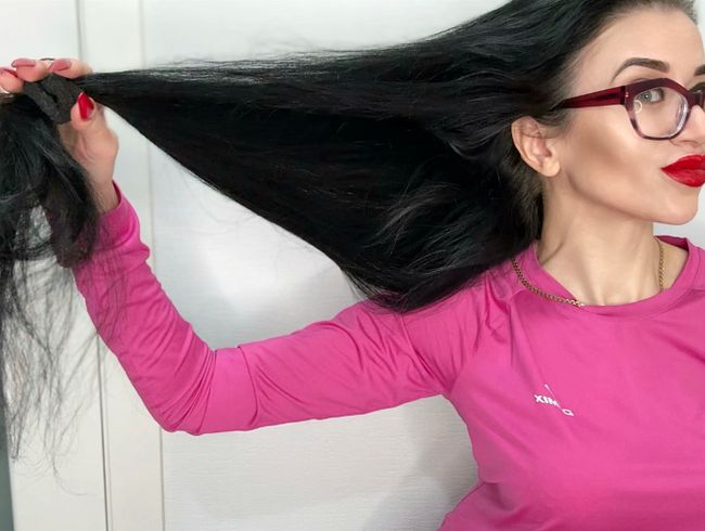 Download: juliadomaina - Meine Verehrung für mein langes, braunes Haar