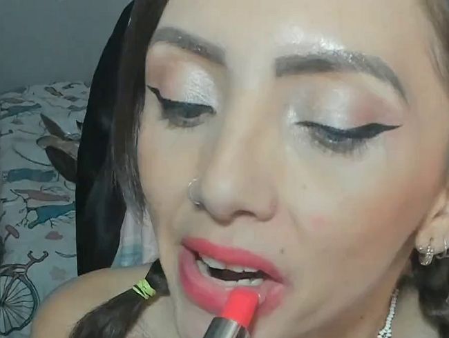 Download: laraxangel - Ich liebe es, deinen Schwanz zu lutschen und meinen Lippenstift auf deinen Schwanz zu bekommen