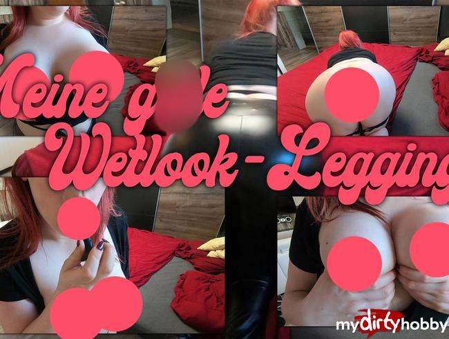 Download: little_Eve - Meine geile Wetlook-Leggings