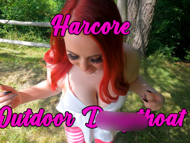 Download: little_Eve - Harcore Outdoor Deepthroat - Hoffentlich hat das keiner gesehen