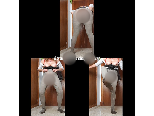 Download: lynli - Strumpfhose eingepullert