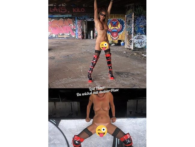 Download: lynli - Lost Place: Du wichst mit meiner Pisse