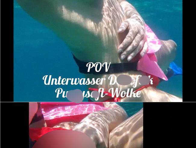 Download: lynli - POV: Unterwasser Dilfo ficken, Pussysaft-Wolke