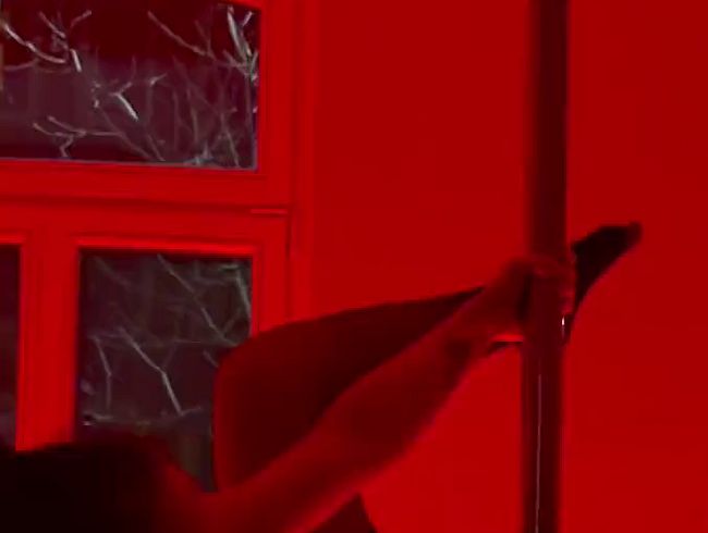 Download: mel_chris - Poledance nackt zu Hause :-)