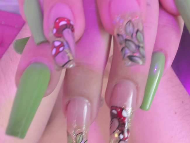 Download: samanta-cutexxx - Lange Nägel Fetisch heiße Dinge