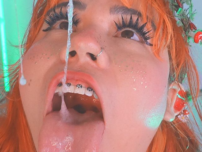 Download: samanta-cutexxx - Blowjob Elf Zahnspange Mund Ahegao