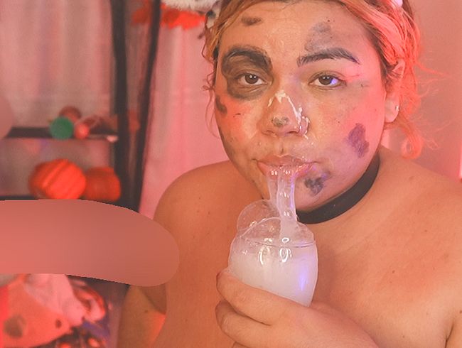 Download: samanta-cutexxx - Speichelgesicht + Würgereiz