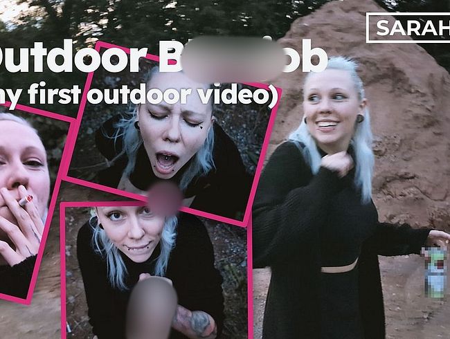 Download: sarah_sky_official - War das riskant: Mein erster Blowjob im Freien (POV)