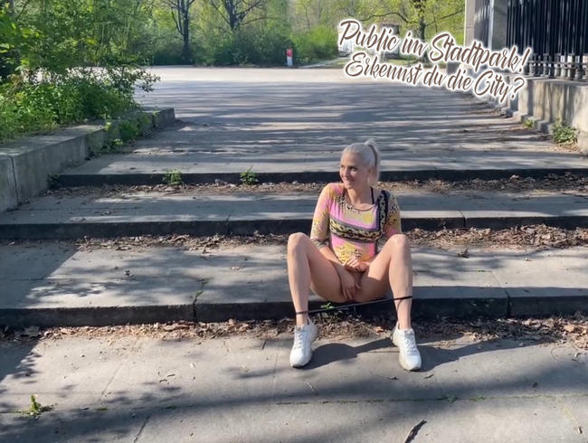 Download: schnuggie91 - Public im Stadtpark! Erkennst du die City?