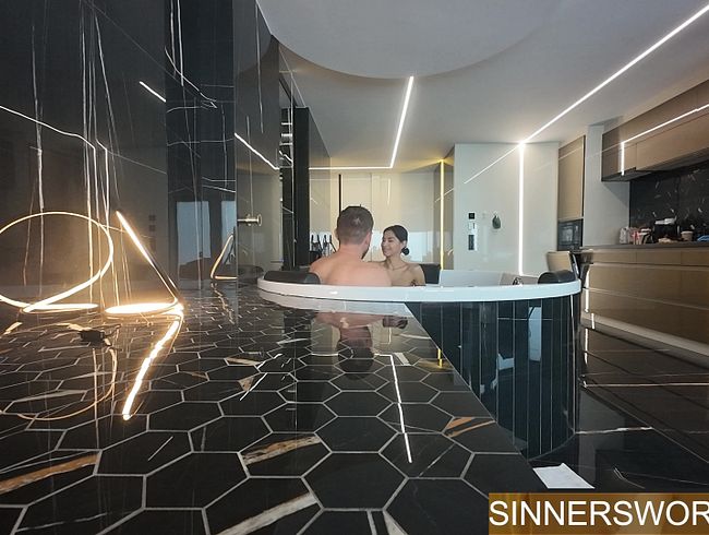 Download: sinnersworldxxx - BTSCAM - intensiver romantischer Sex im Whirlpool mit Veronica Leal