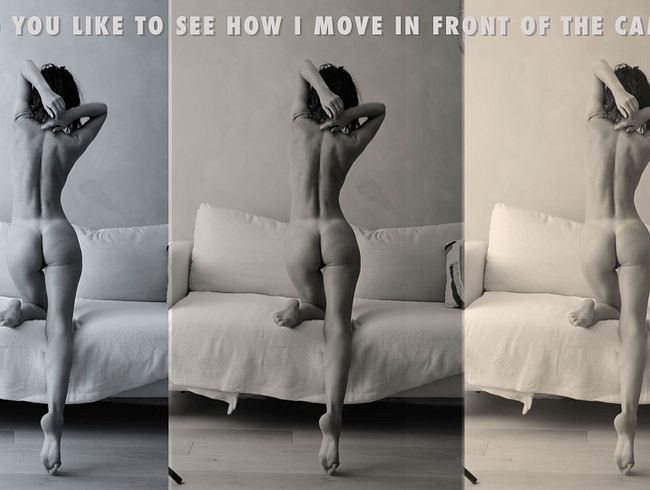 Download: wecreateporn - Wie ich mich vor der Kamera bewege. Möchtest du mehr? Soll ich mich umdrehen?